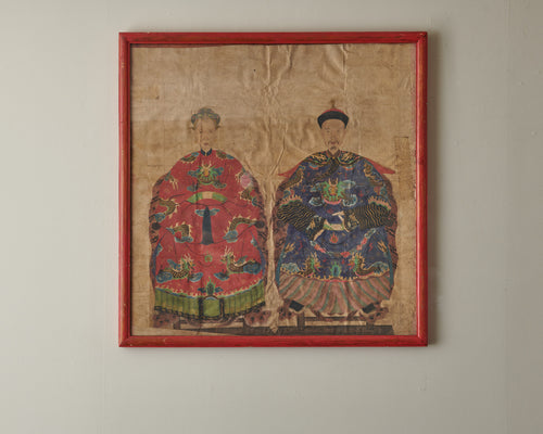 ANCESTRAL COUPLE PAINTING (b)
